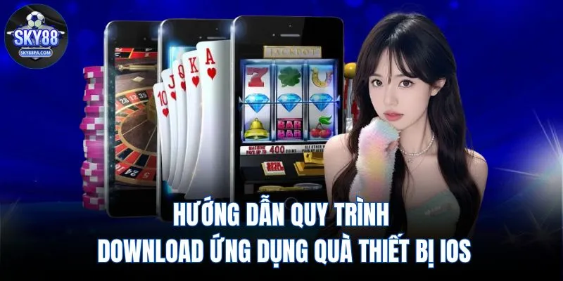 Hướng dẫn quy trình download ứng dụng quà thiết bị iOS