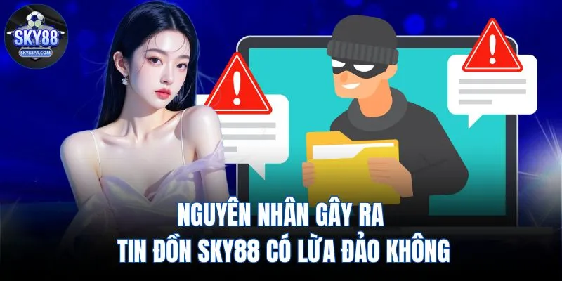 Nguyên nhân gây ra tin đồn SKY88 có lừa đảo không